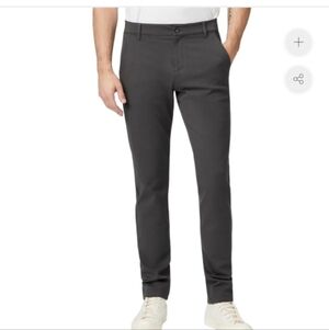 Paige Men's Stafford Trouser Rocket Knit Pants Size 30 Gray EUC